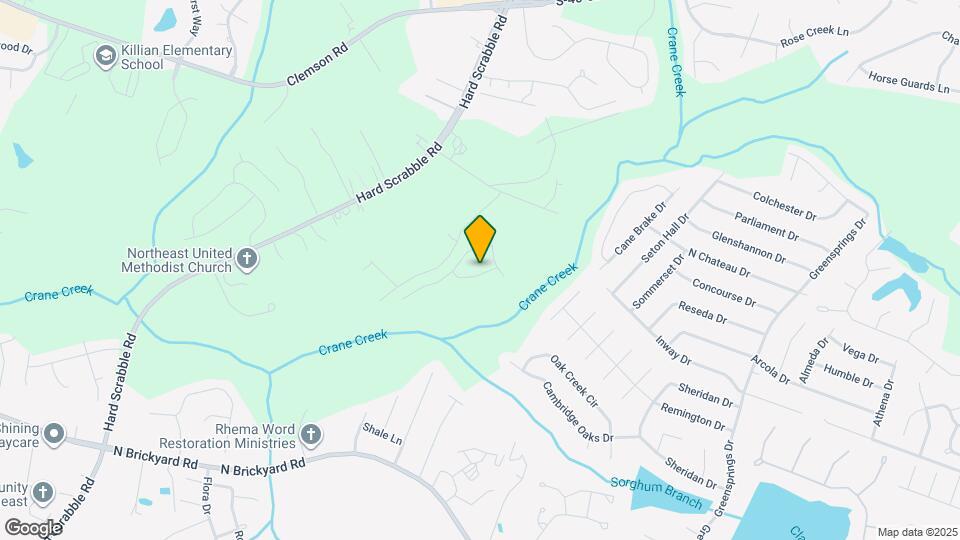 618 Watershed Way Map and Location Details