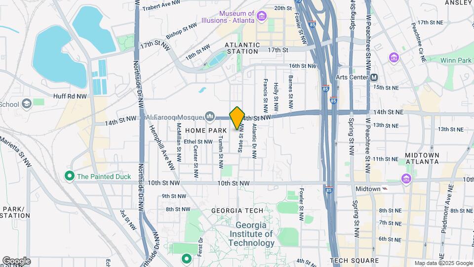 1116 State St NW Map and Location Details