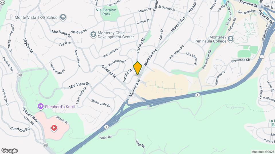 1 Via Buena Vista Map and Location Details