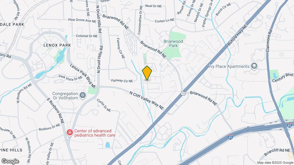 1358 Live Oak Ln Map and Location Details