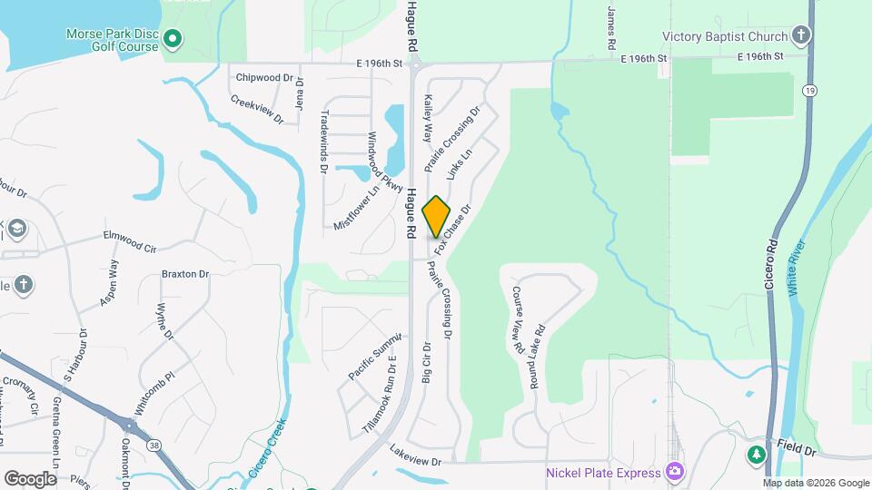 19127 Fox Chase Dr Map and Location Details