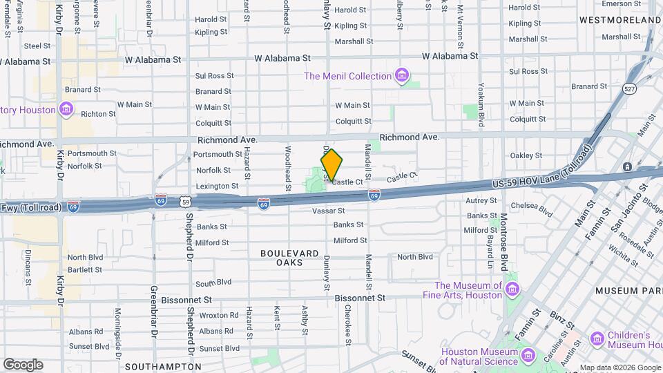 1655 Castle Ct Map and Location Details