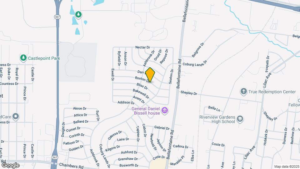 1122 Roxton Dr Map and Location Details