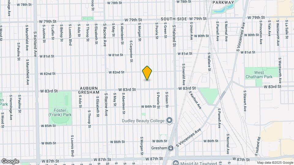 8236 S Sangamon St Map and Location Details