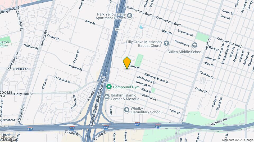3429 Mt Pleasant St Map and Location Details