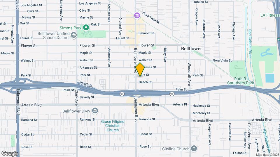 9816 Park St Map and Location Details