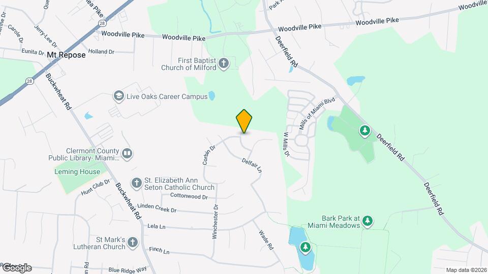 5954 Courtney Pl Mapa y Detalles de la Ubicación