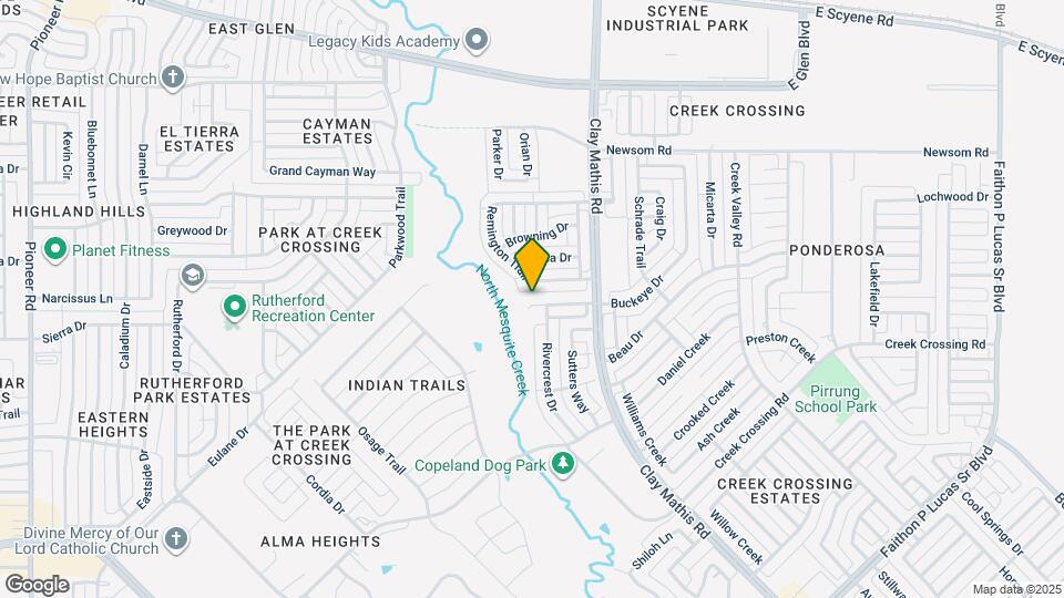 2305 Buckeye Dr Map and Location Details