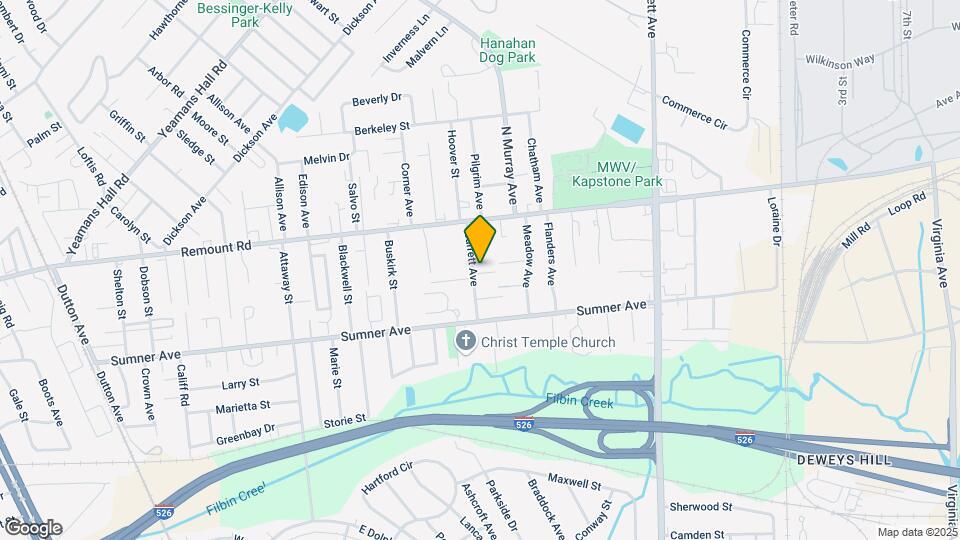 5602 Garrett Ave Mapa y Detalles de la Ubicación