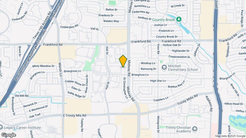 3920 St Christopher Ln Map and Location Details