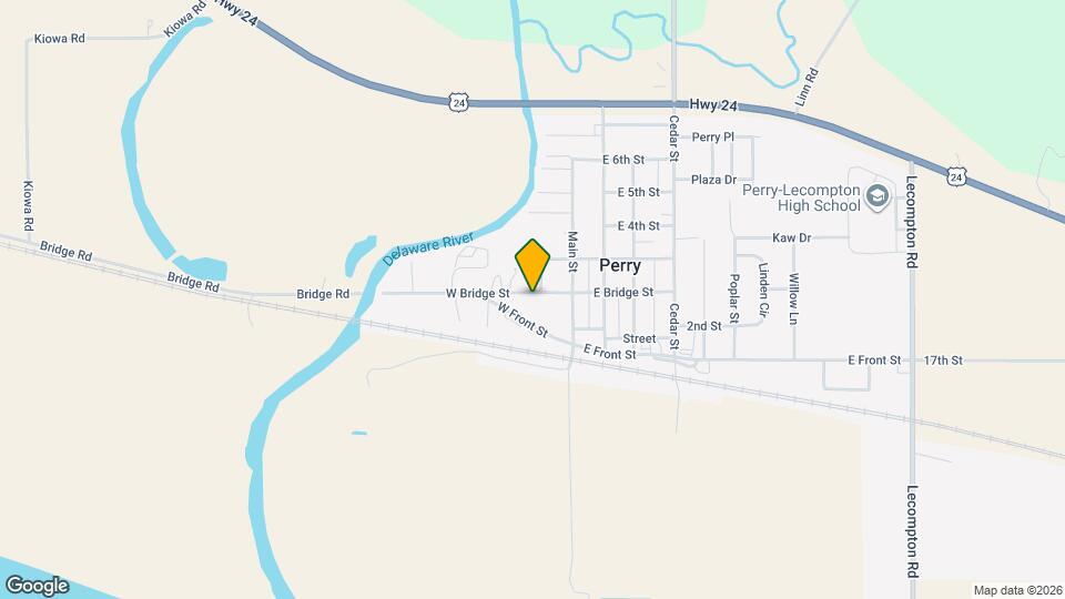 202 W Bridge St Map and Location Details