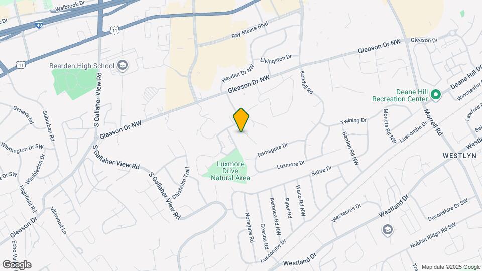 909 Flanders Ln NW Map and Location Details