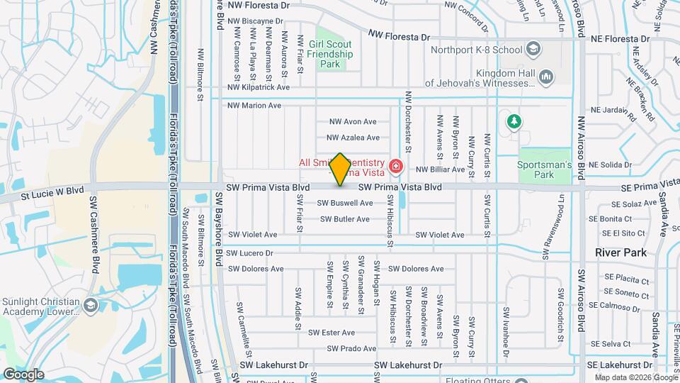 546 SW Prima Vista Blvd Mapa y Detalles de la Ubicación