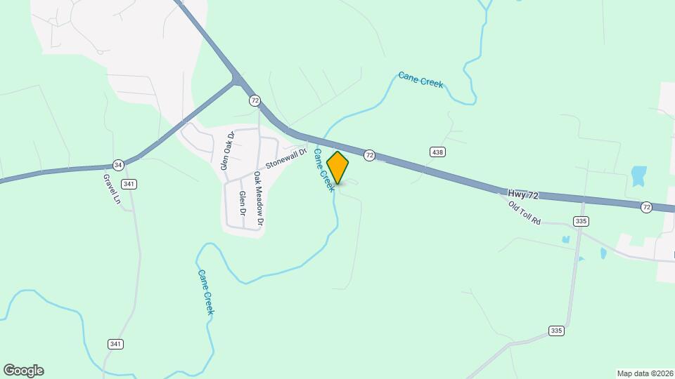 200 Cane Creek Ln Map and Location Details