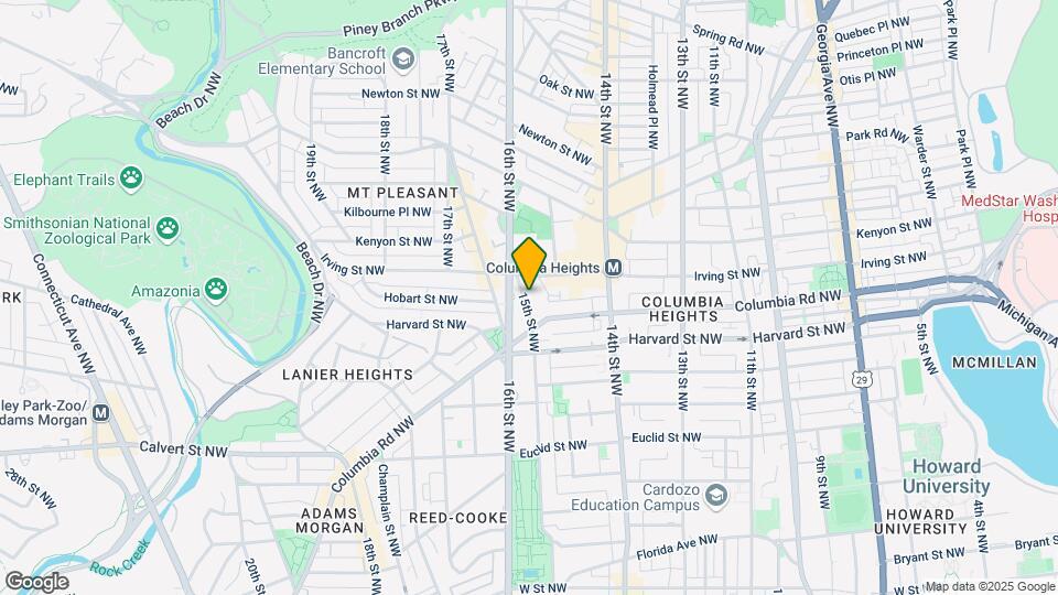 3035 15th St NW Map and Location Details