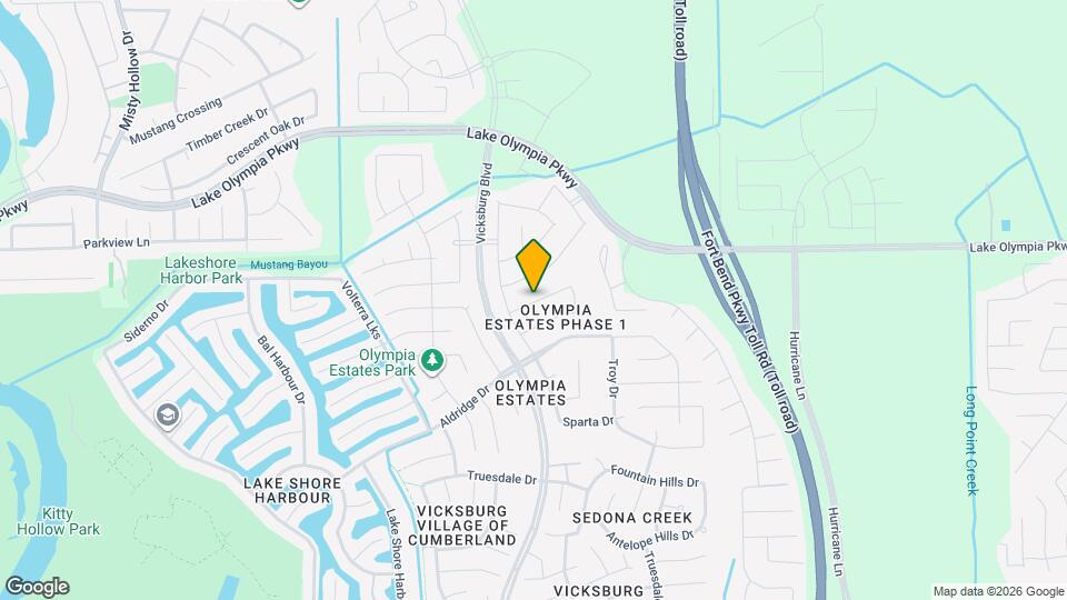 3406 Bremerton Falls Dr Map and Location Details