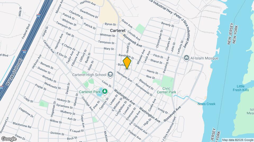 60 Heald St, Unit F 1 Map and Location Details