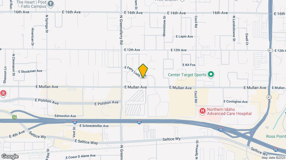 856 N Doryport Ct Map and Location Details