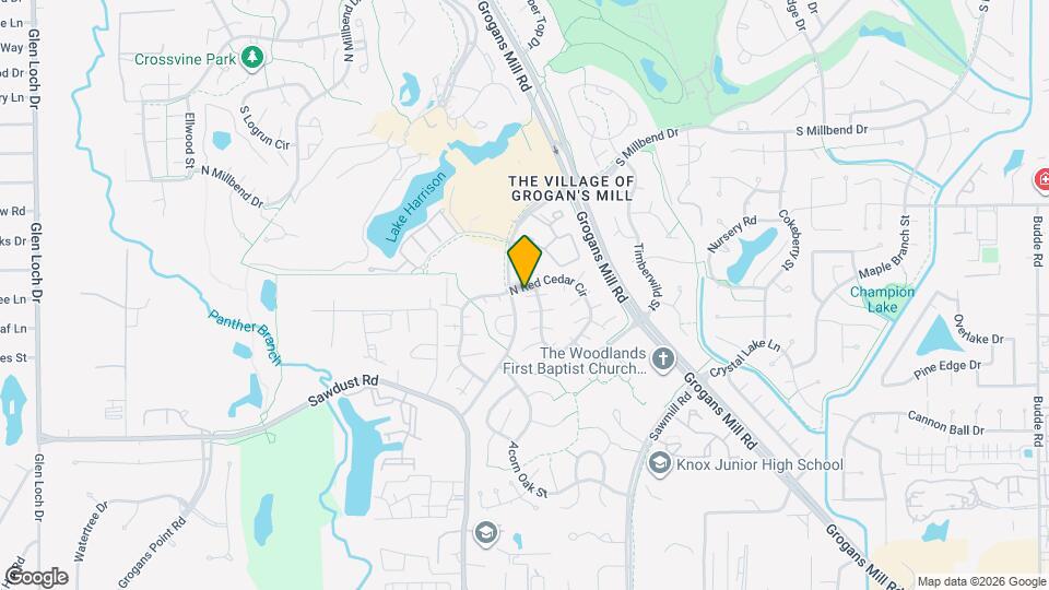 1004 E Red Cedar Cir Map and Location Details