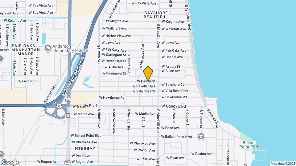 3118 W Fielder St Map and Location Details
