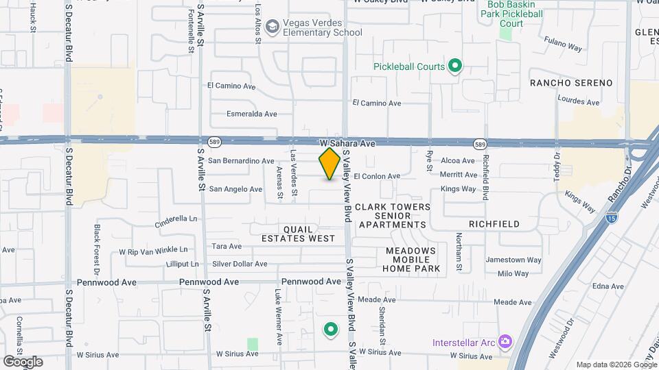 3800 San Angelo Ave Map and Location Details