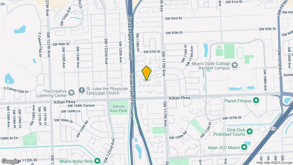 11847 SW 102nd St Map and Location Details