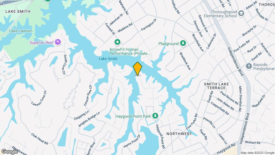 805 De La Fayette Ct Map and Location Details