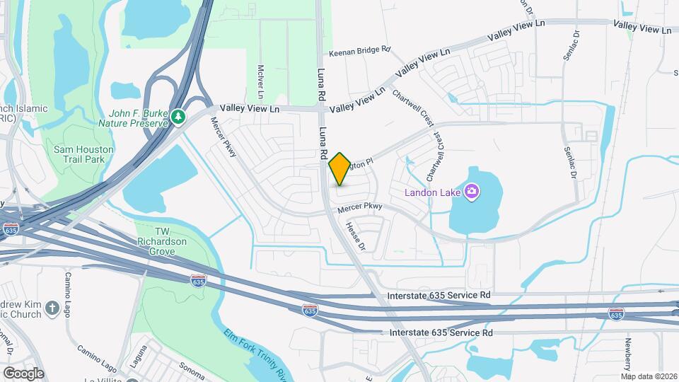 1605 Ashington Trail Map and Location Details