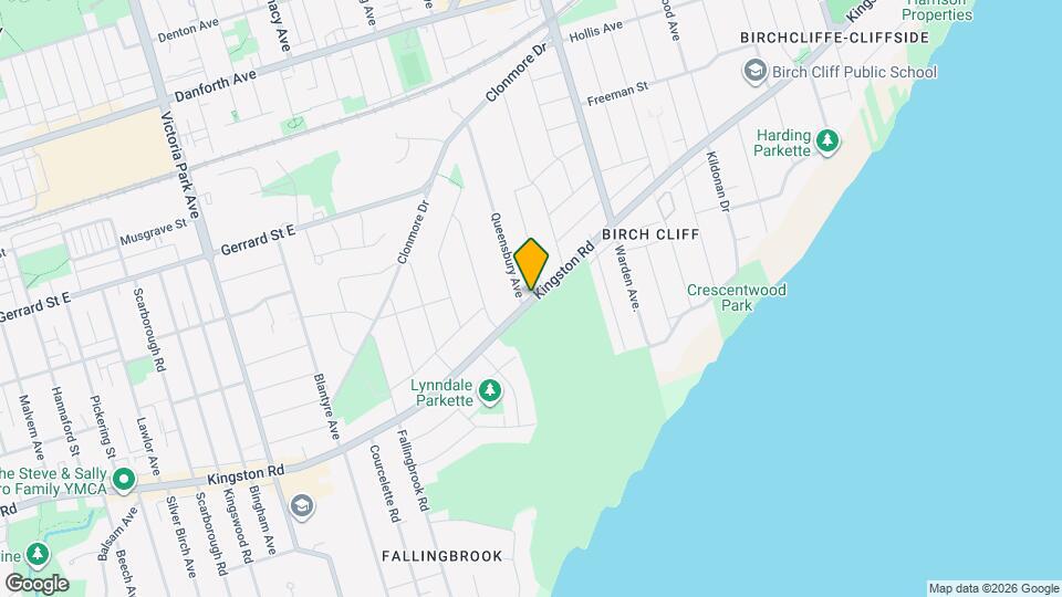 1350 Kingston Rd Map and Location Details