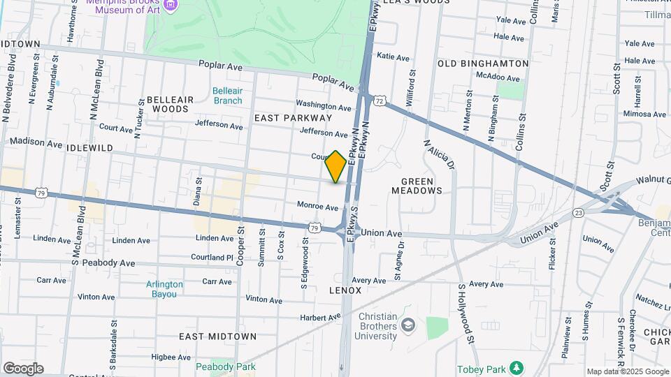 2305 Madison Ave Map and Location Details