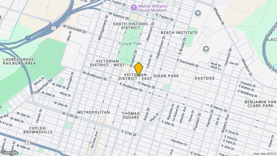 209 E Duffy St Map and Location Details