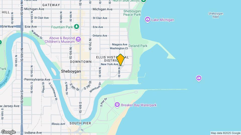619 N 4th St Map and Location Details