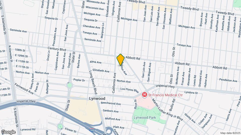 3554 Brenton Ave Map and Location Details