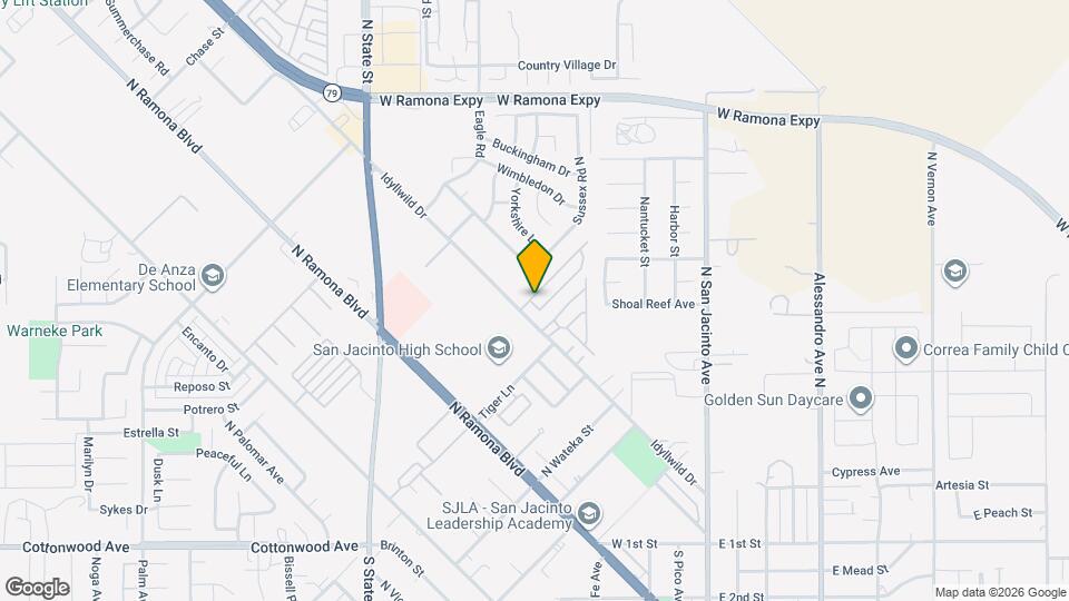 585 Berkshire Ln Map and Location Details