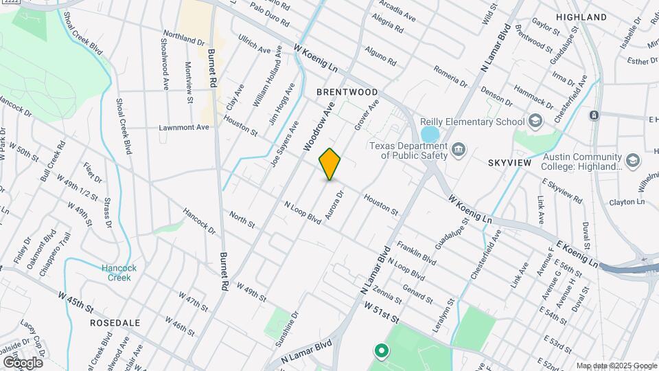 5409 Grover Ave Map and Location Details