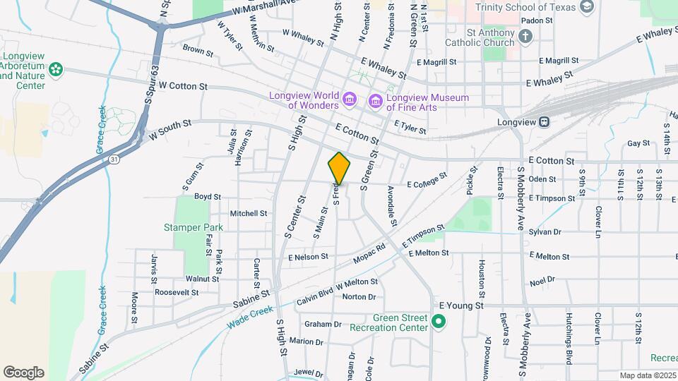 406 S Fredonia St Map and Location Details