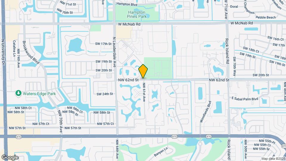 6150 NW 62nd St Map and Location Details