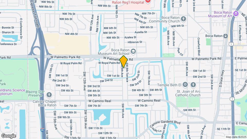 64 SW 9th Ave Map and Location Details