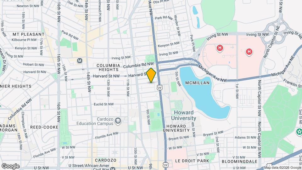 730 Girard St NW, Unit 730GirardUnit1 Map and Location Details