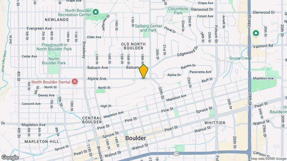 1820-1860 Alpine Ave Map and Location Details