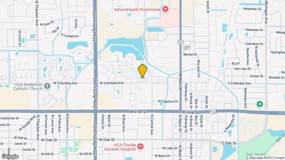 445 Fountainhead Cir Map and Location Details