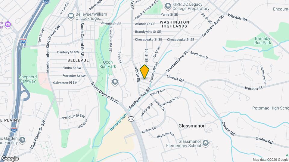 610 Galveston Pl SE Map and Location Details