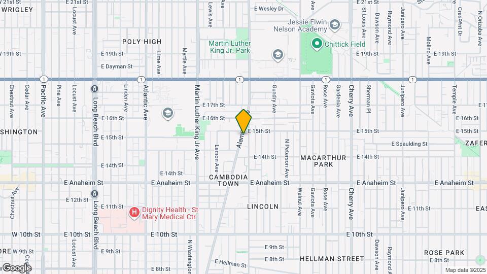 1468 Alamitos Map and Location Details