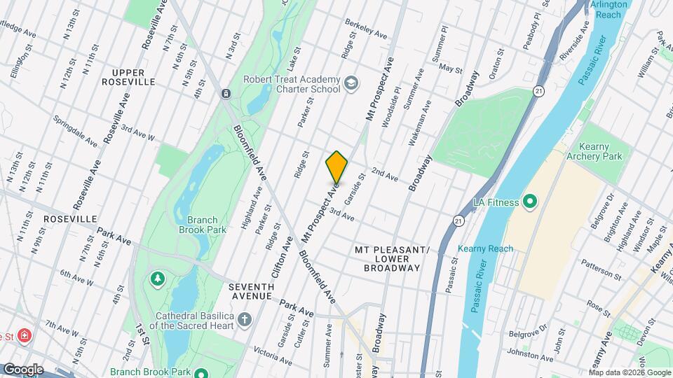 281 Mt Prospect Ave, Unit 43 Map and Location Details