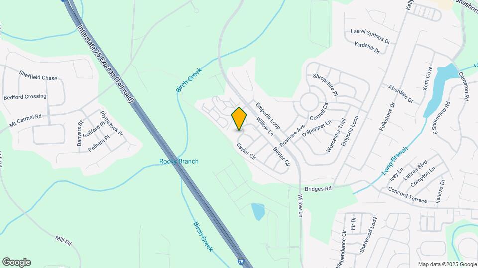 3136 Baylor Cir Map and Location Details