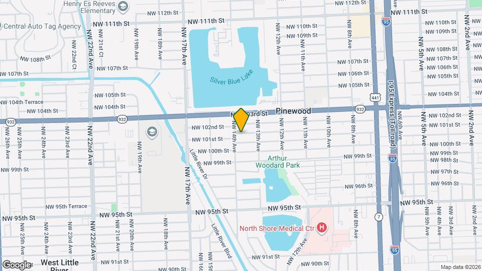 1388 NW 101st St Mapa y Detalles de la Ubicación