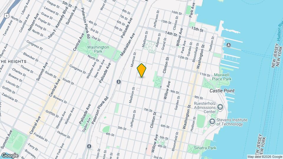 904 Jefferson St Map and Location Details