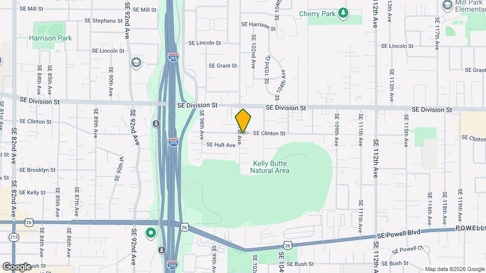 2718 SE 101st Ave Map and Location Details