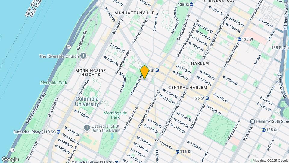 354 W 123rd St Map and Location Details