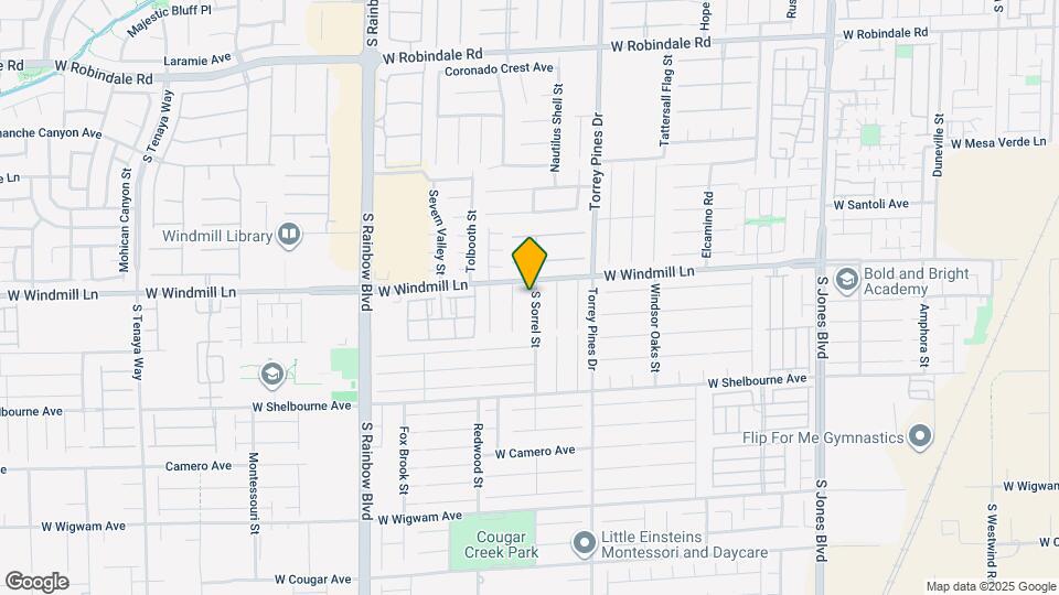 8127 S Sorrel St Map and Location Details